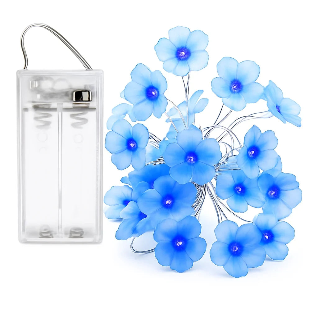 String Lights | Cherry Blossom LED Warm & Multicolor | USB & Battery-Powered