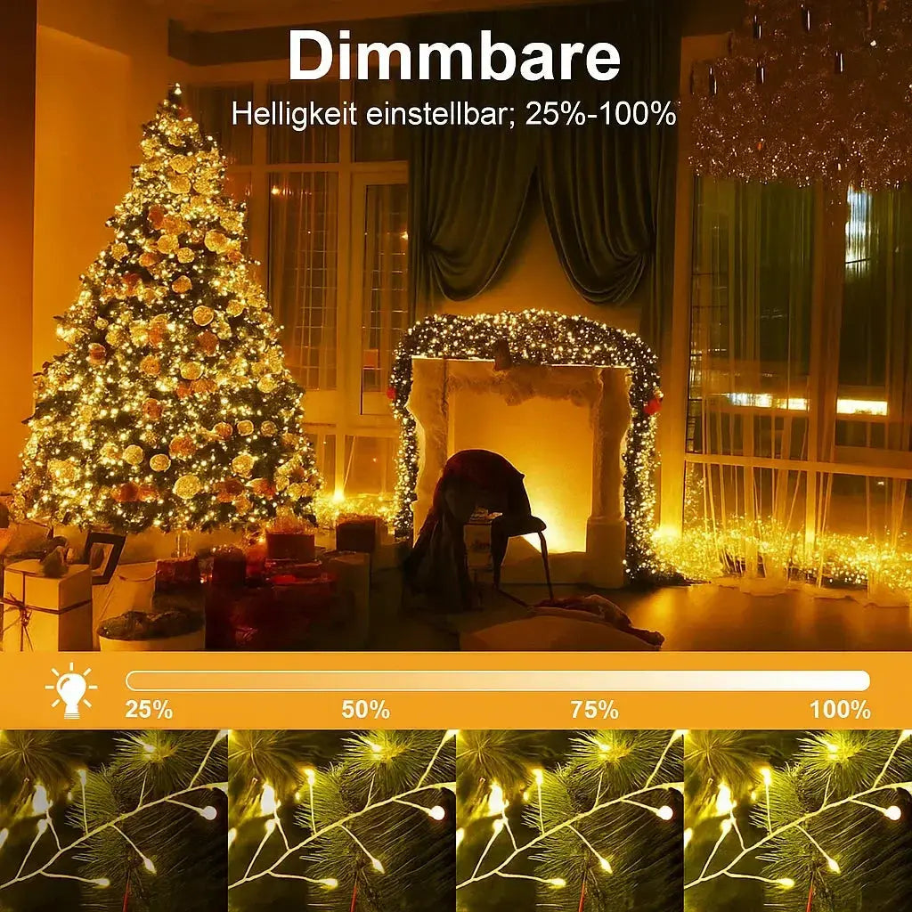 String Lights | Copper Wire & USB-Powered | 9 m