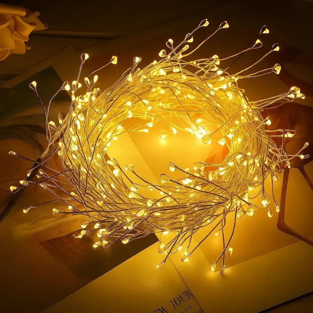 String Lights | Copper Wire & USB-Powered | 9 m