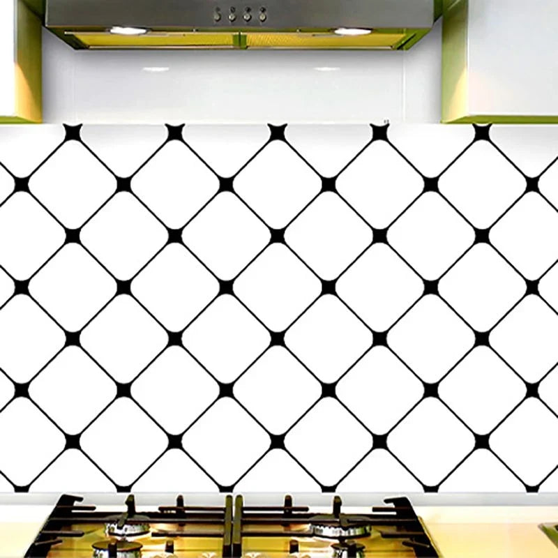 Subway Tile Sheet | Peel-And-Stick Glossy Vinyl | 60 x 300 cm