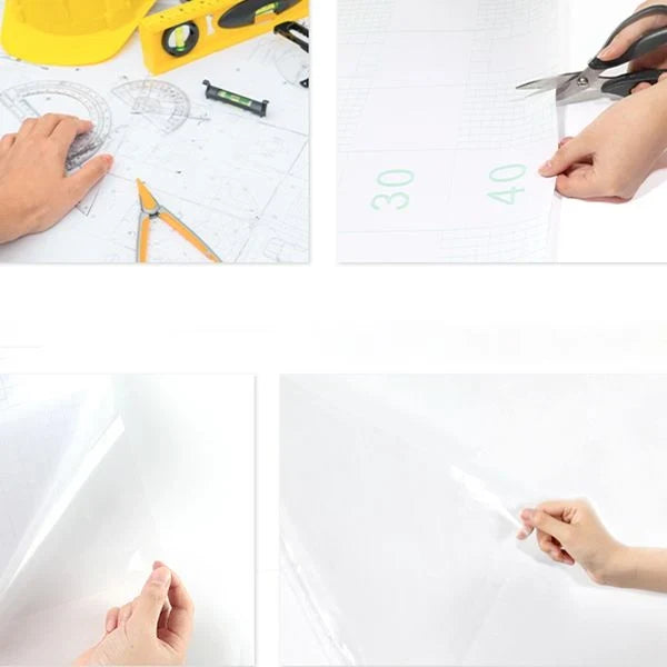 Subway Tile Sheet | Peel-And-Stick Glossy Vinyl | 60 x 300 cm