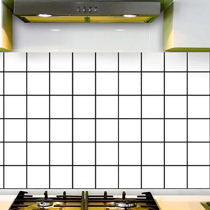 Subway Tile Sheet | Peel-And-Stick Glossy Vinyl | 60 x 300 cm