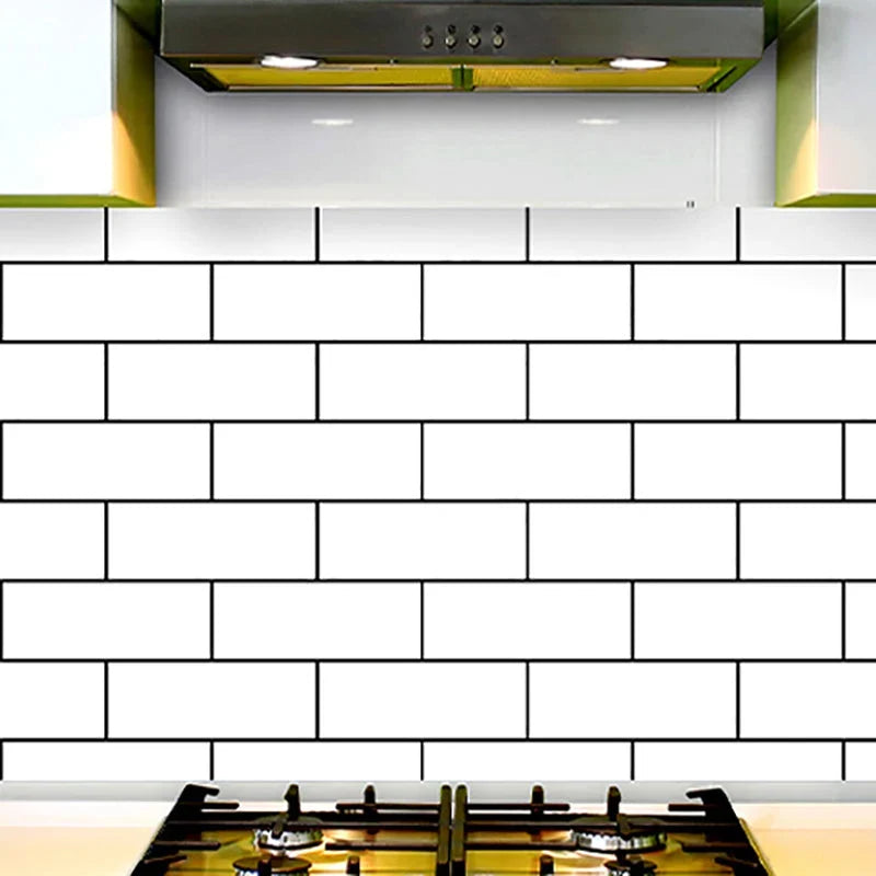 Subway Tile Sheet | Peel-And-Stick Glossy Vinyl | 60 x 300 cm