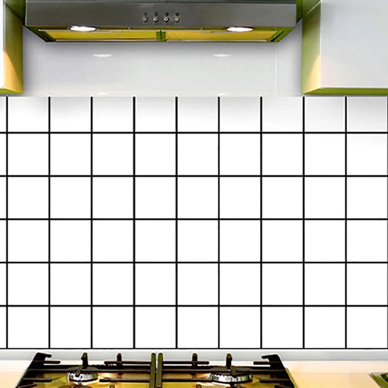 Subway Tile Sheet | Peel-And-Stick Glossy Vinyl | 60 x 300 cm