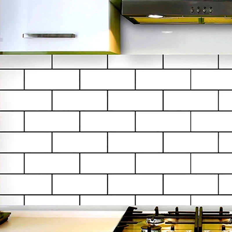 Subway Tile Sheet | Peel-And-Stick Glossy Vinyl | 60 x 300 cm