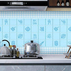 Subway Tile Sheet | Peel-And-Stick Glossy Vinyl | 60 x 300 cm