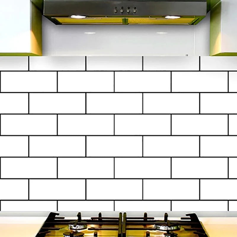 Subway Tile Sheet | Peel-And-Stick Glossy Vinyl | 60 x 300 cm