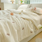 Summer Blanket | Ultra-Light Breathable Double-Layer & Machine-Washable | Multiple Sizes