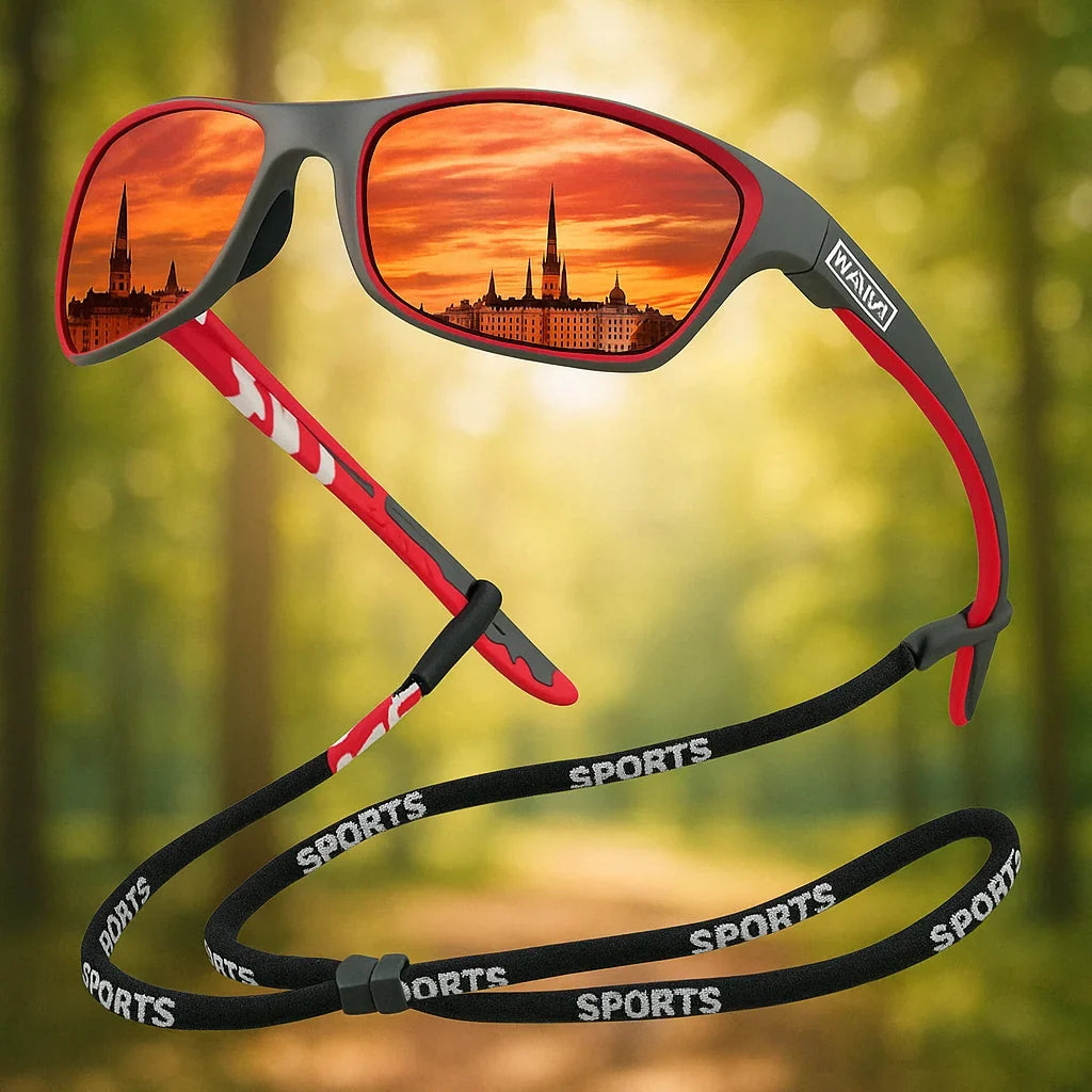 Sunglasses | Polarized Lenses & 100% UV400 Protection | Lightweight Frame