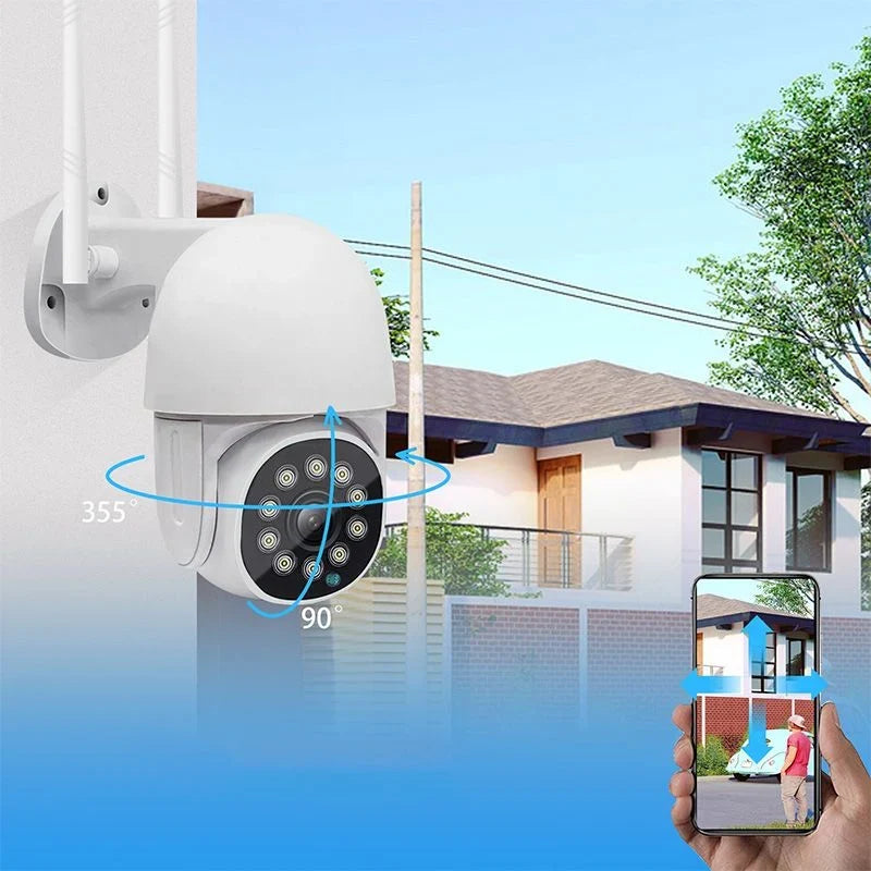 Surveillance Camera | Wireless 1080P Night Vision | IP66 Weatherproof