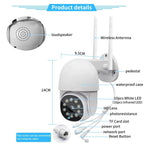 Surveillance Camera | Wireless 1080P Night Vision | IP66 Weatherproof