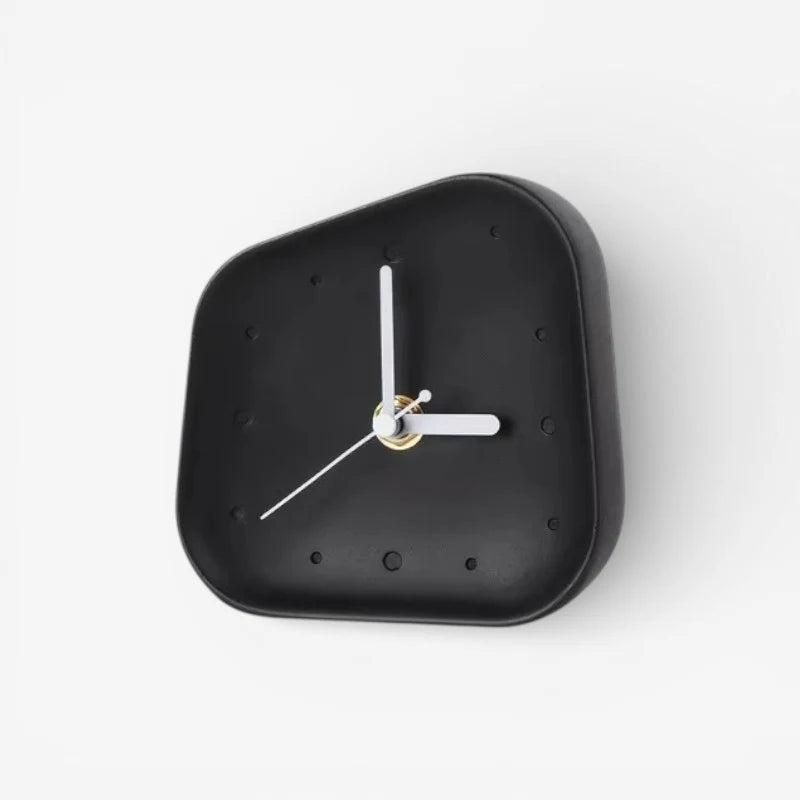 Table Clock | Geometric Design & Decorative | Pink, Gray & White Options