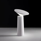 Table Lamp | 360° Rotatable Lampshade, Stepless Dimming & USB Rechargeable | 8-12 Hours Runtime