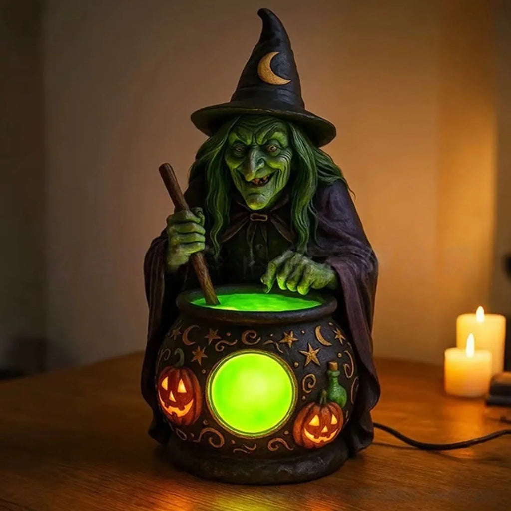 Table Lamp | Animated Neon Green LED & USB-Powered
