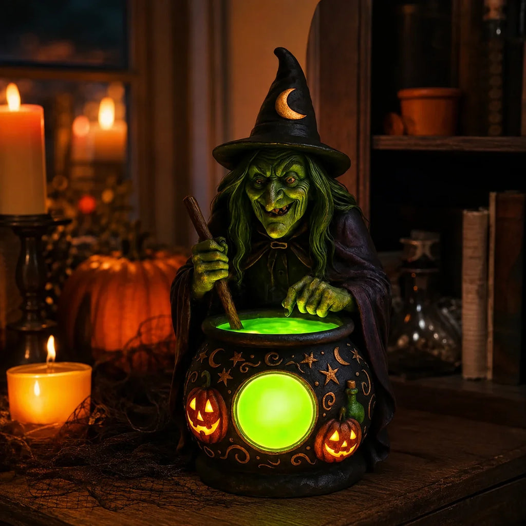 Table Lamp | Animated Neon Green LED & USB-Powered