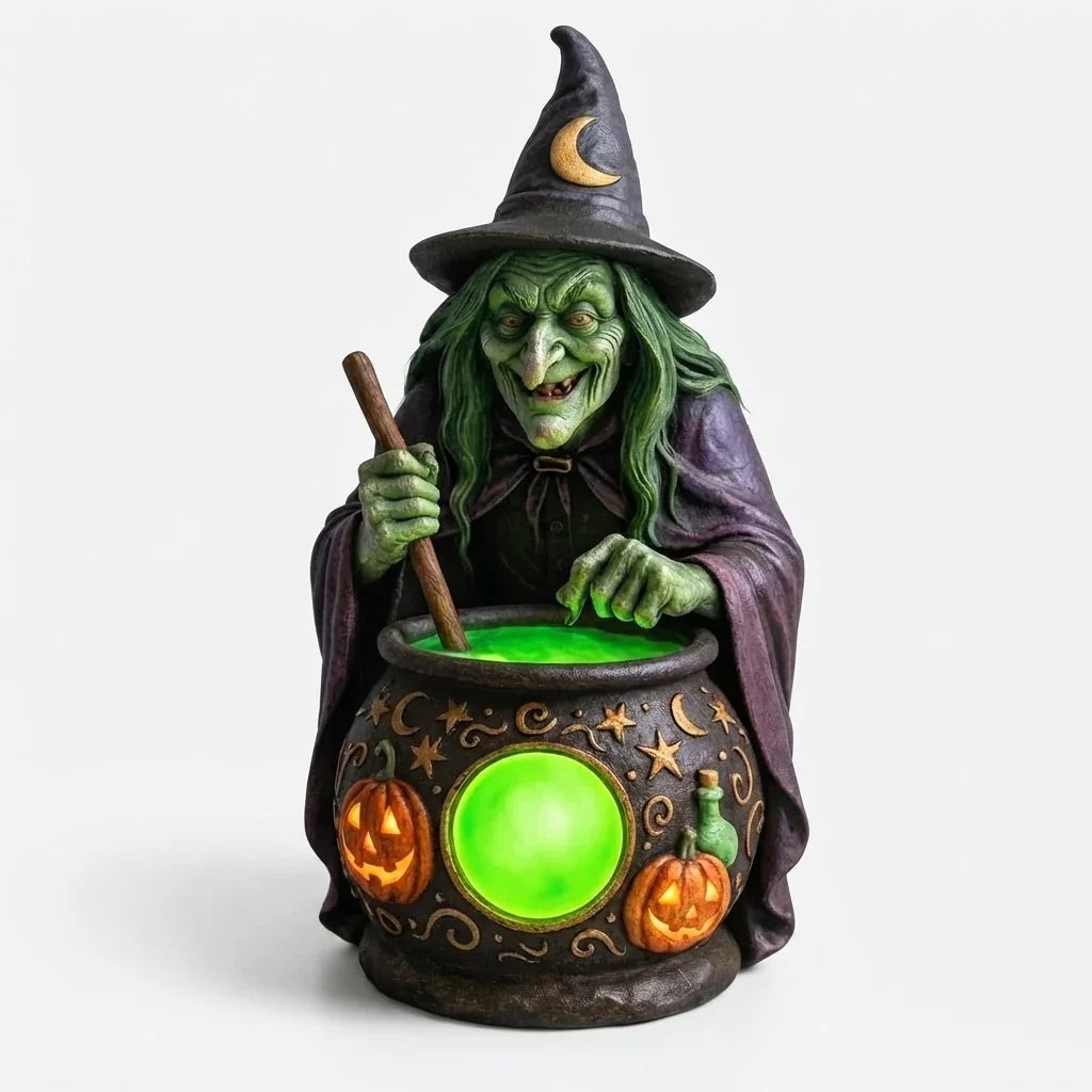 Table Lamp | Animated Neon Green LED & USB-Powered