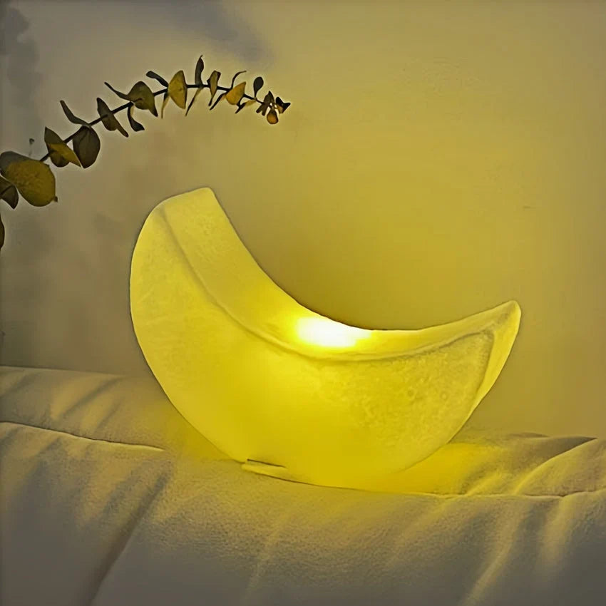 Table Lamp | Crescent Moon Warm White & Battery-Powered | 25 cm