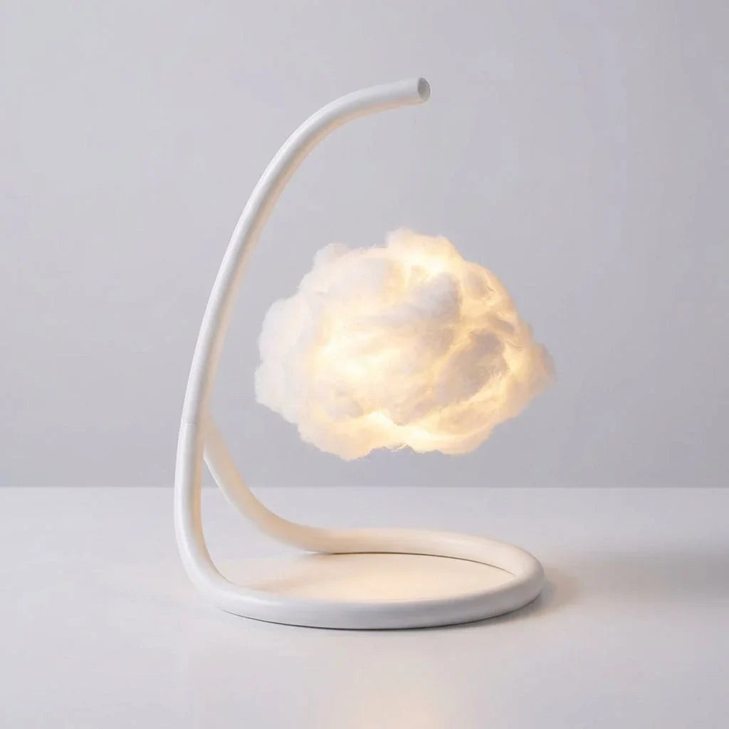 Table Lamp | Floating Cloud Design & Warm Ambient Light | 23 x 30 cm