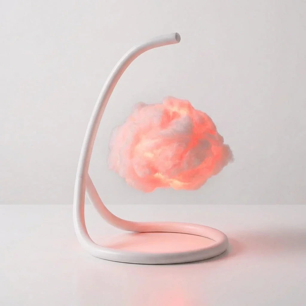 Table Lamp | Floating Cloud Design & Warm Ambient Light | 23 x 30 cm