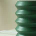 Table Lamp | Frosted Glass Shade & Solid Wood Base | Warm Ambient Light