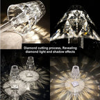 Table lamp | LED diamond crystal & USB rechargeable