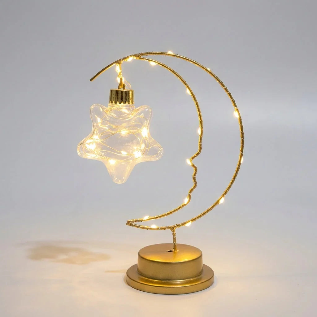 Table Lamp | Moon-Inspired LED & Dimmable Warm Light