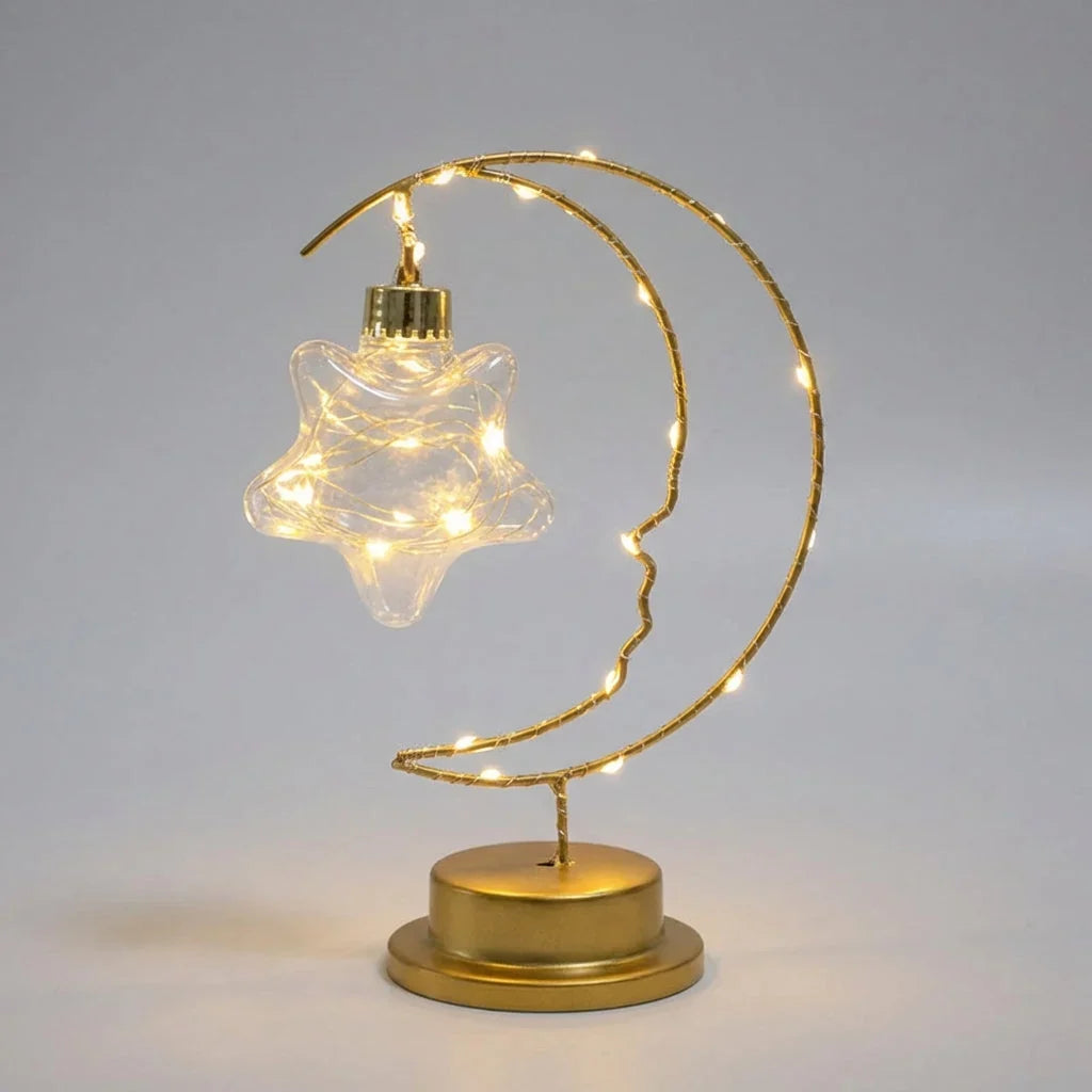Table Lamp | Moon-Inspired LED & Dimmable Warm Light