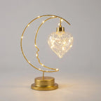 Table Lamp | Moon-Inspired LED & Dimmable Warm Light