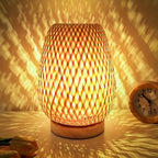 Table Lamp | Natural Bamboo USB-Powered & Energy-Efficient