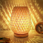 Table Lamp | Natural Bamboo USB-Powered & Energy-Efficient