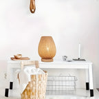 Table Lamp | Natural Bamboo USB-Powered & Energy-Efficient