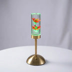Table Lamp | Touch-Control Color-Changing LED | Preserved Flower Display