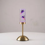 Table Lamp | Touch-Control Color-Changing LED | Preserved Flower Display