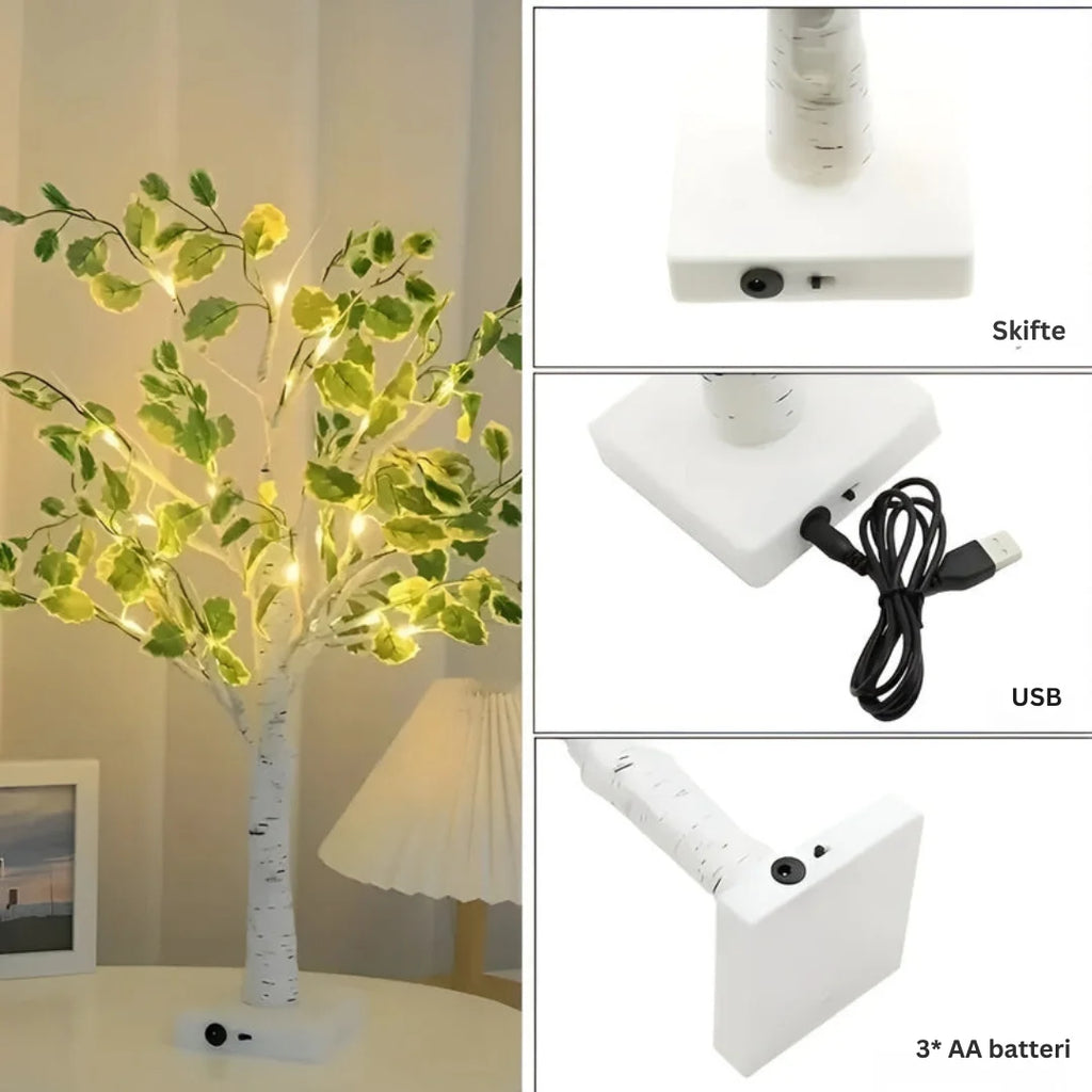 Table Lamp | Tree-Inspired Design & Warm Glare-Free LED