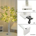 Table Lamp | Tree-Inspired Design & Warm Glare-Free LED