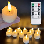 Tealight Candles | Flameless, Remote-Controlled & Dimmable