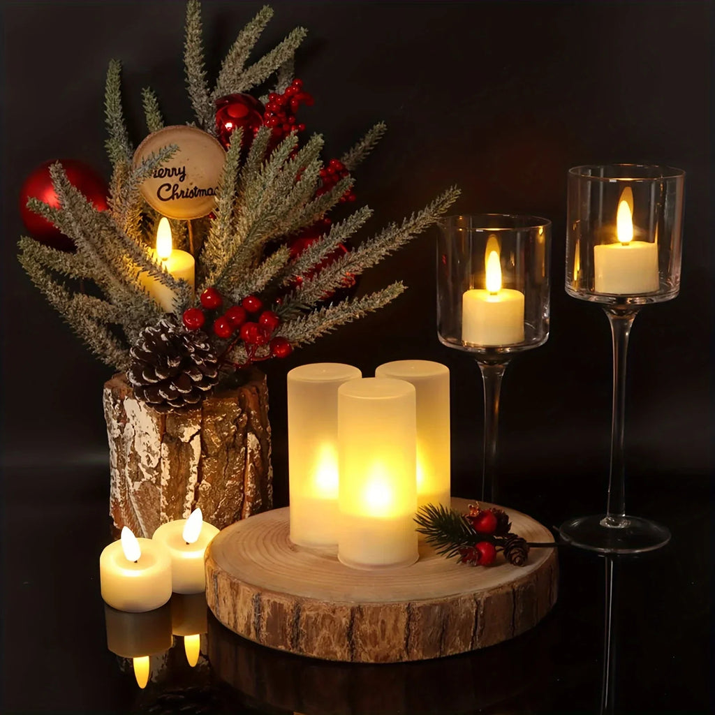 Tealight Candles | Flameless, Remote-Controlled & Dimmable