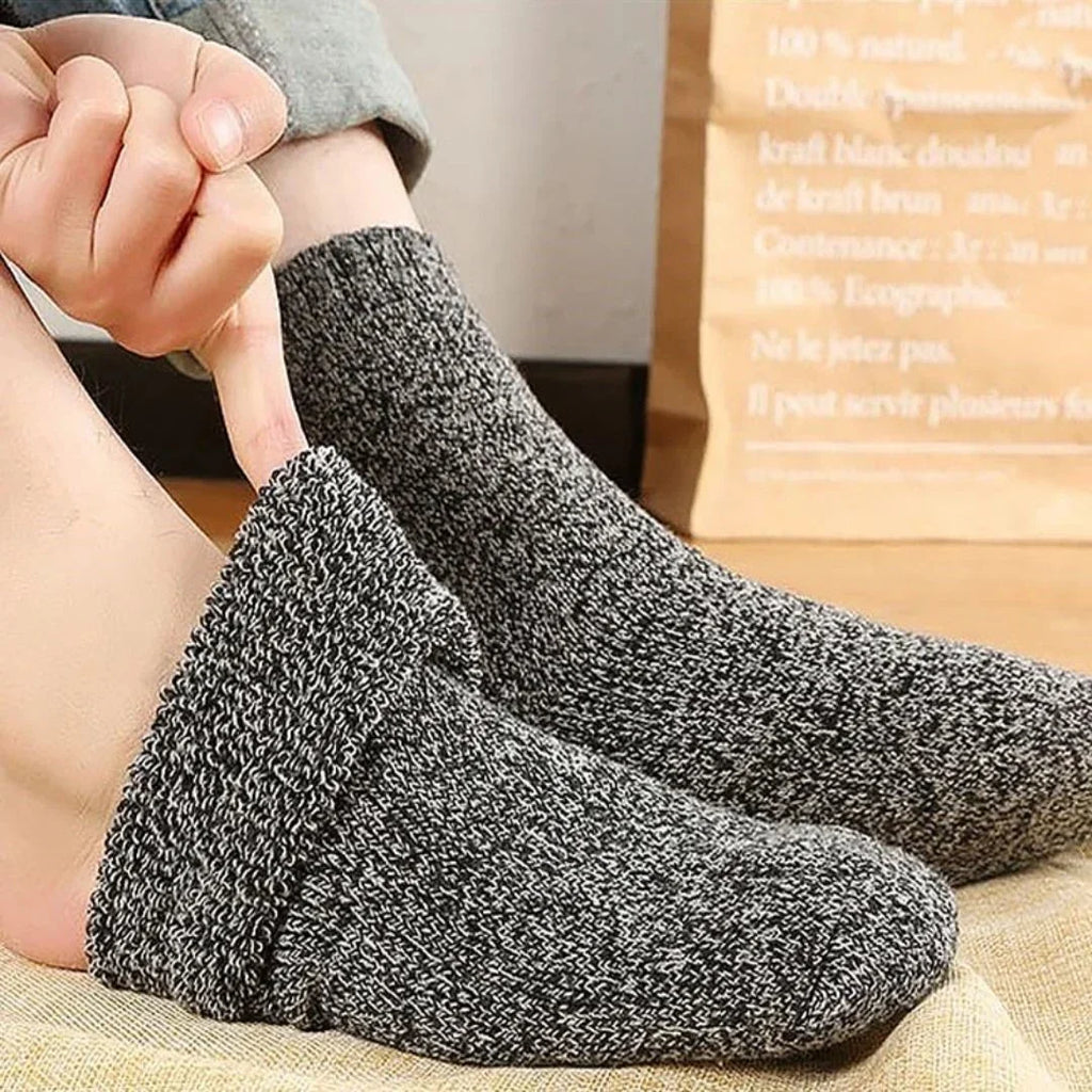 Thermal Socks | Retro Style & Frost Protection | Pack of 5