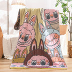 Throw Blanket | Soft & Breathable Machine-Washable Landscape Motif