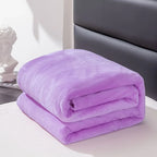 Throw Blanket | Soft & Machine-Washable Knitted Polyester | 70 x 100–200 x 230 cm