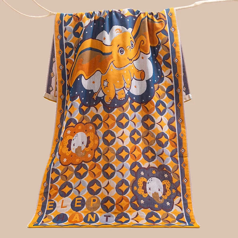 Throw Blanket | Soft & Machine-Washable Strawberry Print