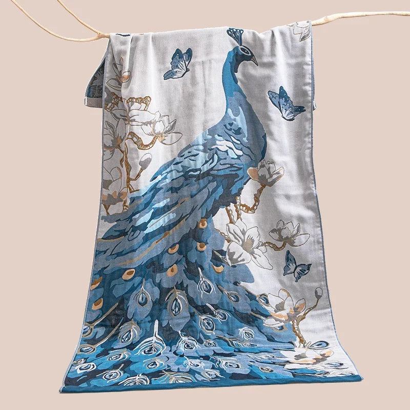 Throw Blanket | Soft & Machine-Washable Strawberry Print