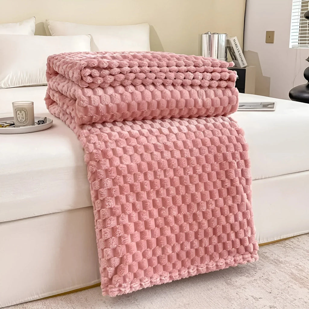 Throw Blanket | Super Soft Microfiber & Heat-Insulating | 70 x 100 cm