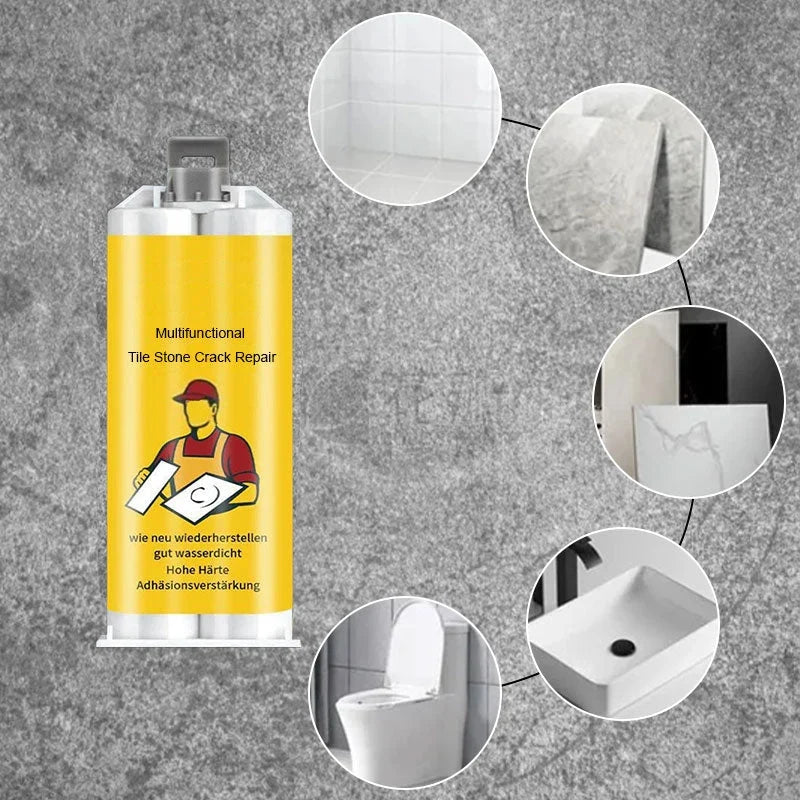 Tile & Natural Stone Repair Kit | 6 Blendable Pigments