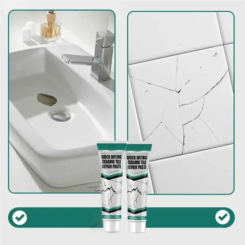 Tile Repair Paste | Fast-Drying & Waterproof | 100 ml Kit