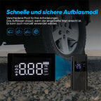 Tire Inflator | Cordless Handheld & Automatic Shut-Off