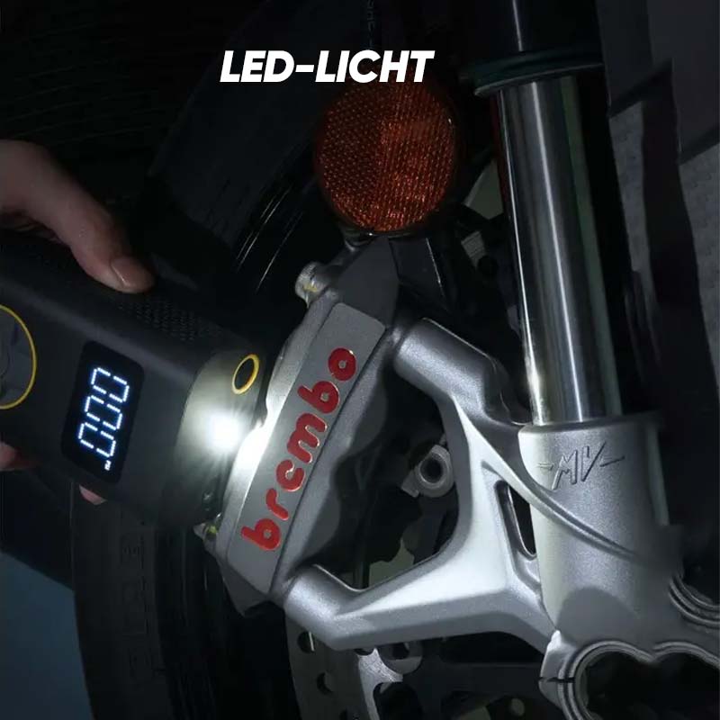 Tire Inflator | Cordless Handheld & Automatic Shut-Off