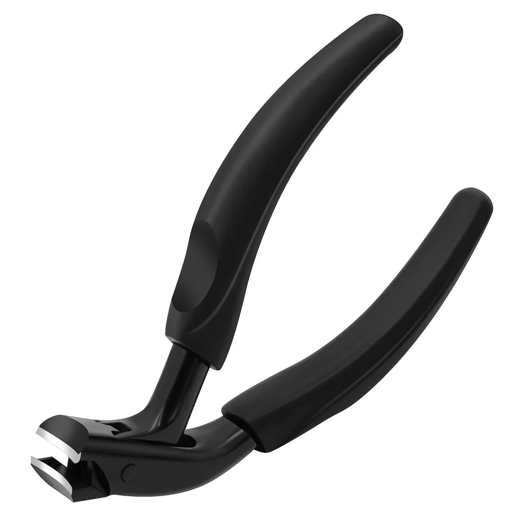 Toenail Clipper | Curved Stainless Steel Blade & Soft-Touch Handle | PU Pouch Included