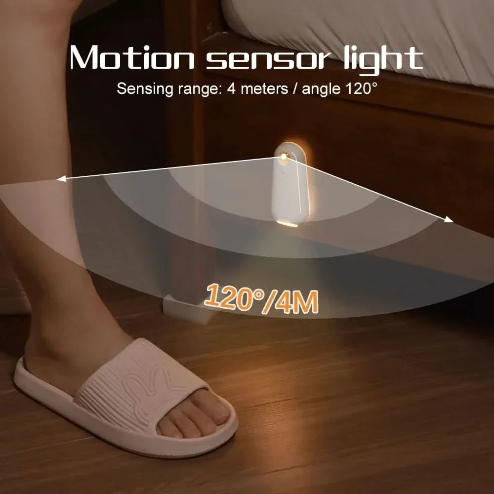 Toilet Night Light | Motion-Activated 7-Color RGB & USB Rechargeable