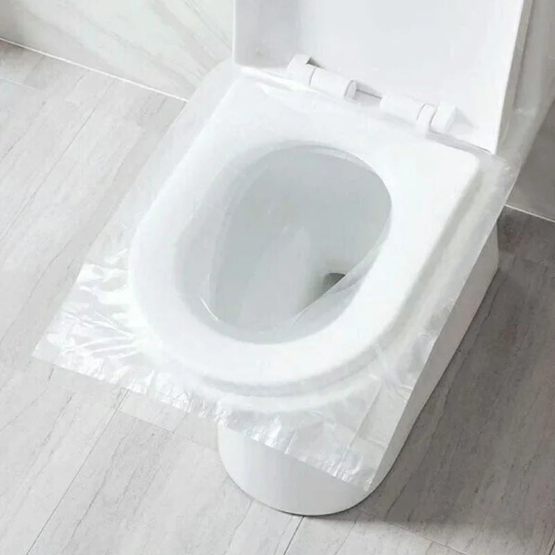 Toilet Seat Cover | Double-Layer Water-Repellent & Individually Wrapped